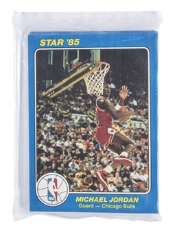 1984-85 Star Series 2 "Court Kings" Unopened Oversized Bag Set (25) - Michael Jordan Rookie Card!